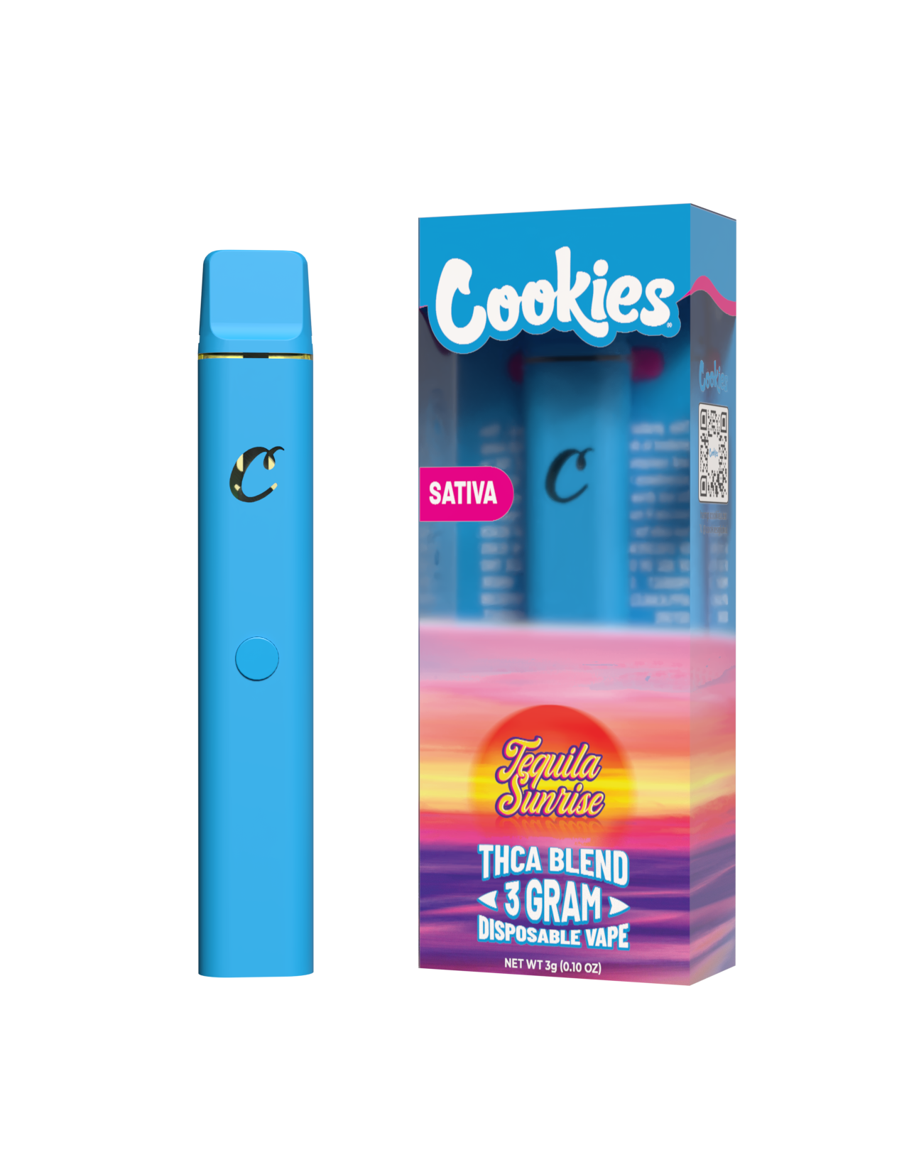 Cookies Disposable Vape | 3G | Tequila Sunrise Charmed Hemp Cookies Disposable Vape | 3G | Tequila Sunrise Charmed Hemp