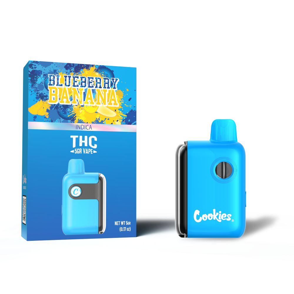 Cookies Disposable | 5G | Blueberry Banana  Charmed Hemp