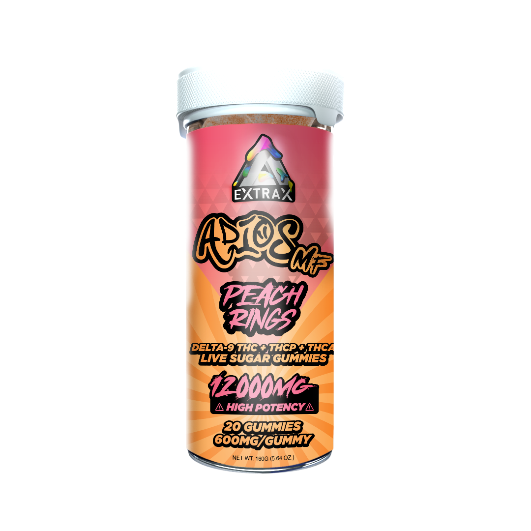 THCa Live Sugar 12000mg Gummies | Adios MF