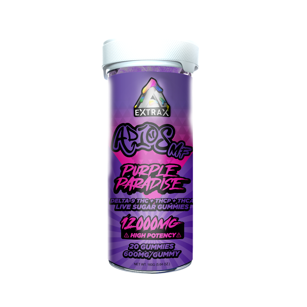 THCa Live Sugar 12000mg Gummies | Adios MF