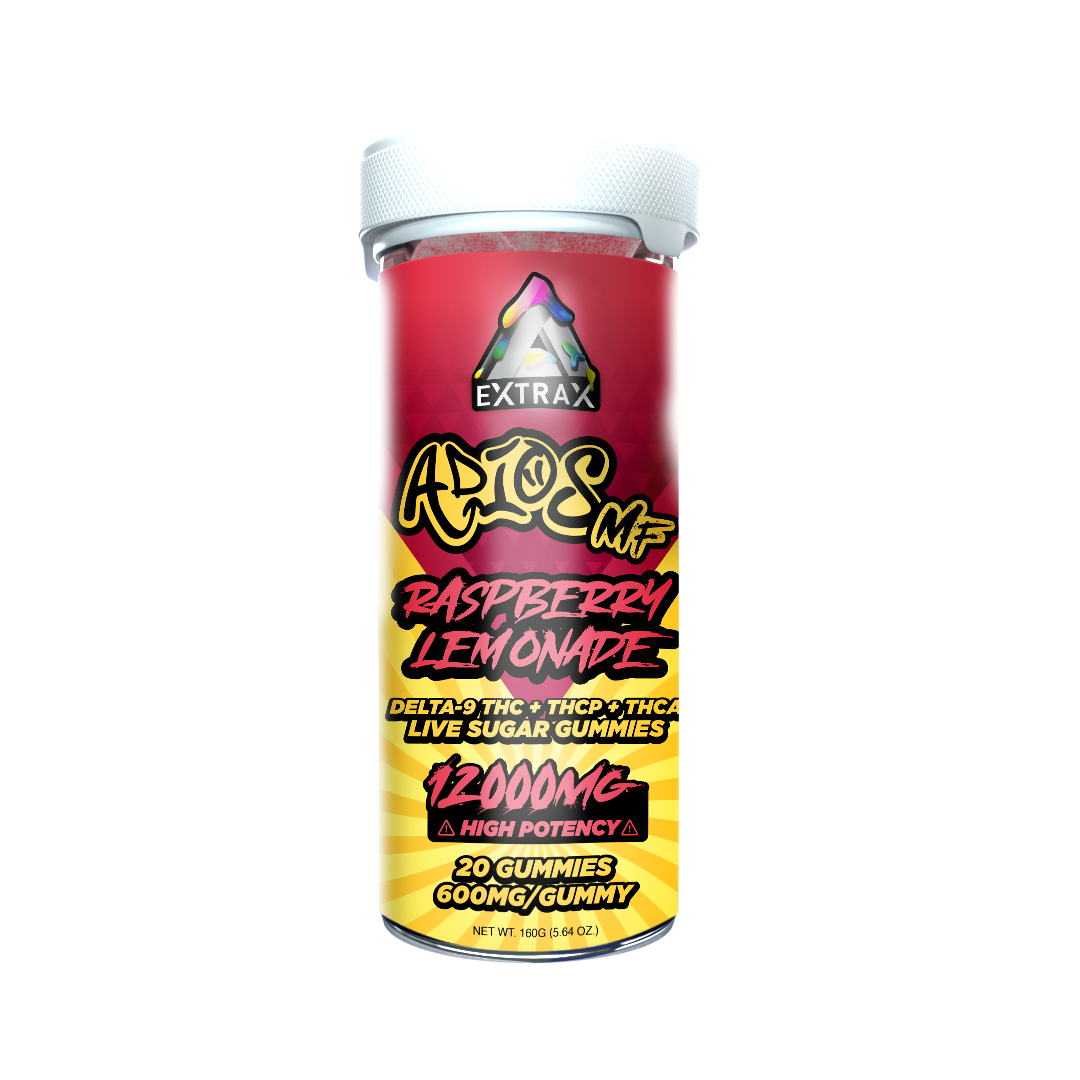 THCa Live Sugar 12000mg Gummies | Adios MF
