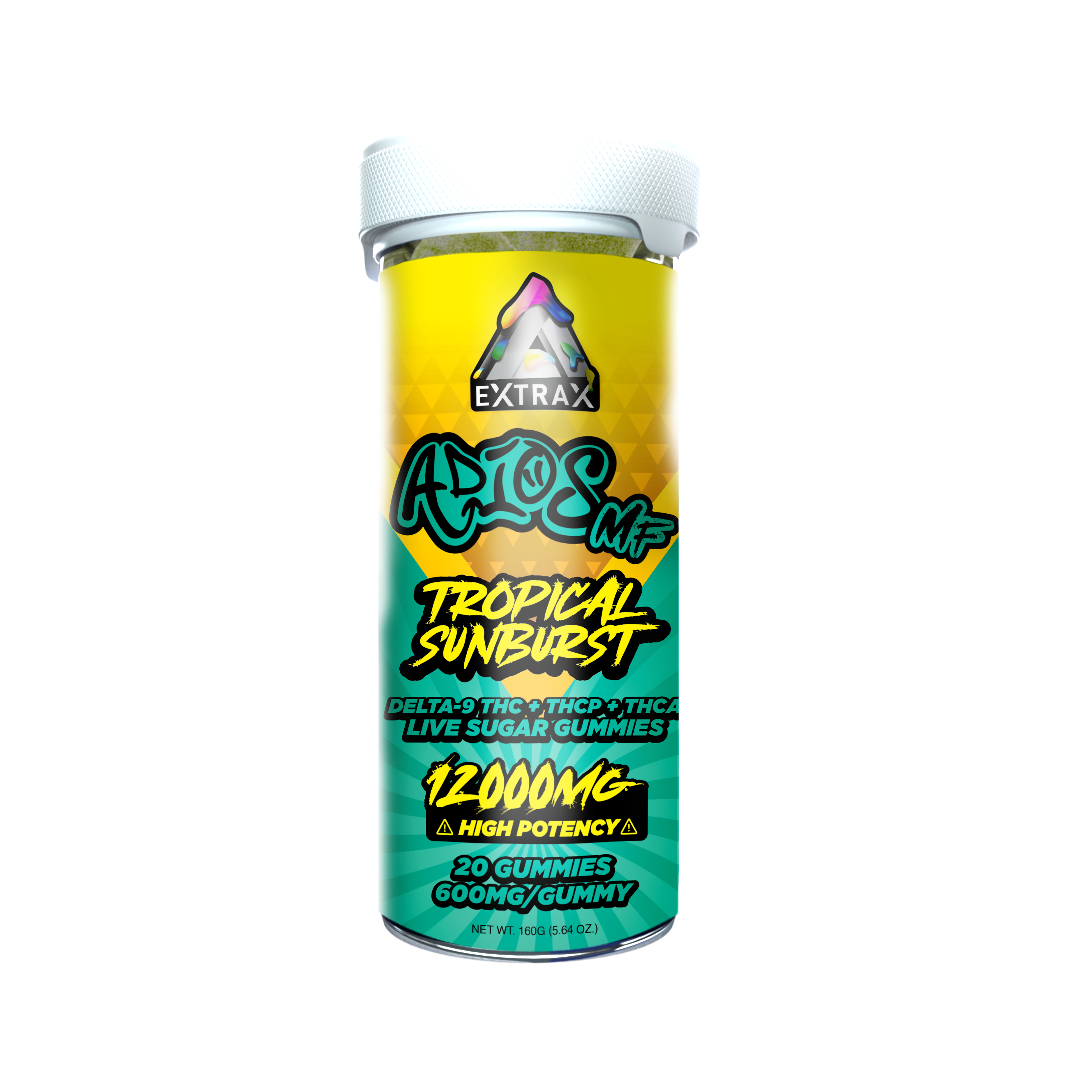THCa Live Sugar 12000mg Gummies | Adios MF