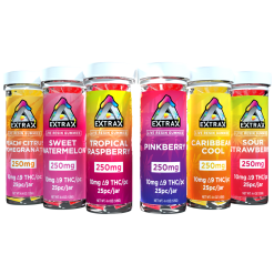 Delta-9 THC 250mg Gummies | Live Resin Series