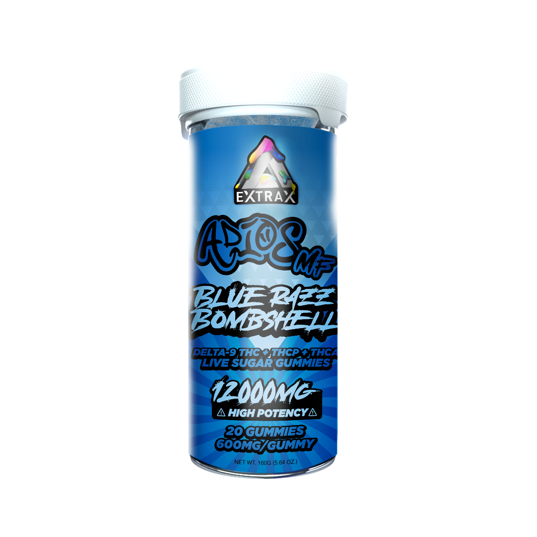 THCa Live Sugar 12000mg Gummies | Adios MF