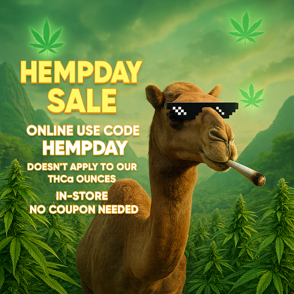 HEMPDAY at Charmed Hemp — 20% off storewide every Wednesday