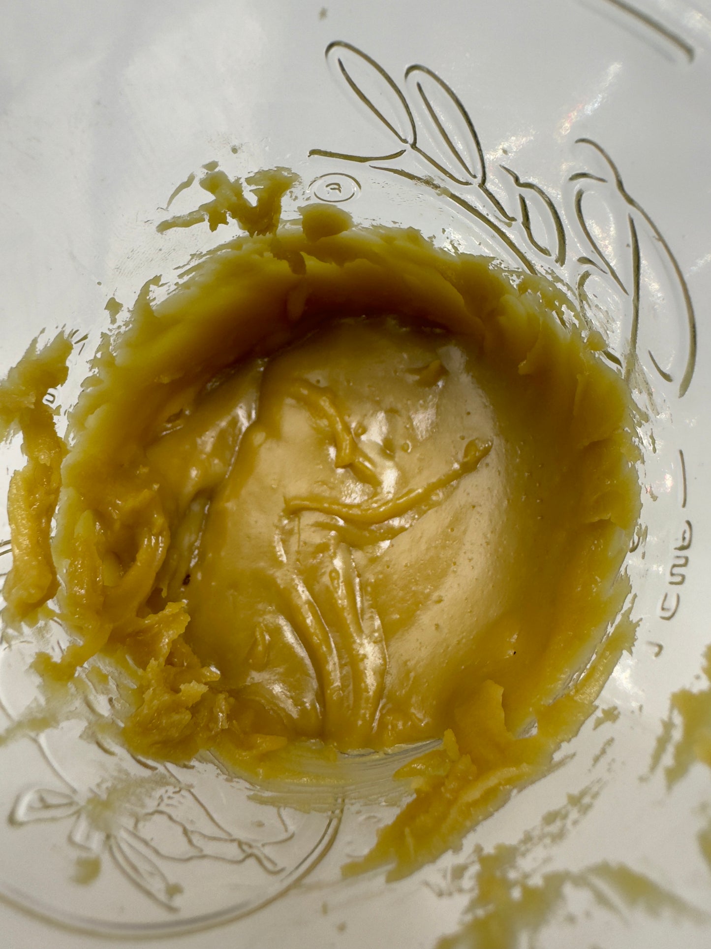 Bulk jar of live hash rosin (Strawberry diesel)